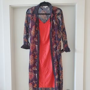 Kimono style dress shirt